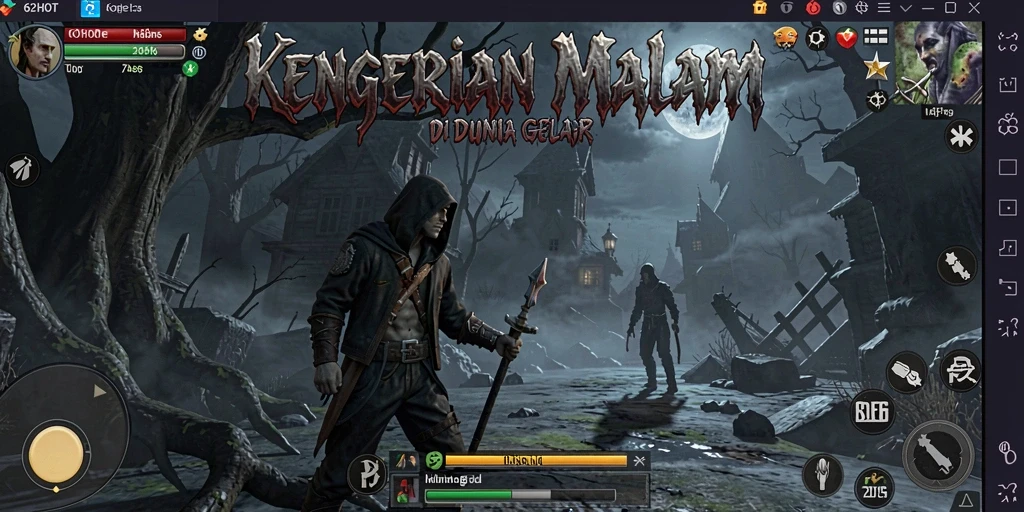 Gameplay menegangkan saat menjelajahi dunia kegelapan.