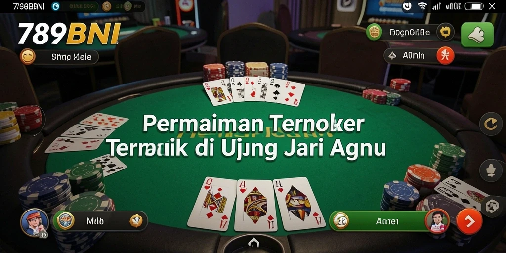 Tampilan seru dari permainan Poker di 789BNI.