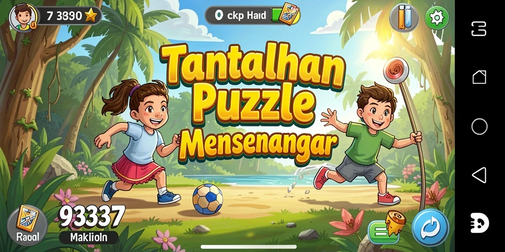 Tampilan gameplay 93337 yang mengasyikkan dan menantang.