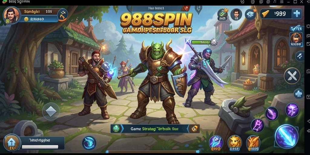 Tampilan gameplay mendalam dari 988SPIN yang mengasyikkan.
