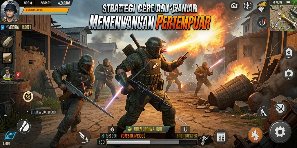 Tampilan gameplay mendebarkan A200M dengan strategi cerdas.