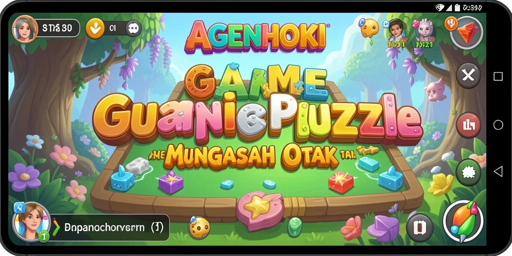 Tampilan gameplay AGENHOKI yang penuh tantangan dan keseruan.