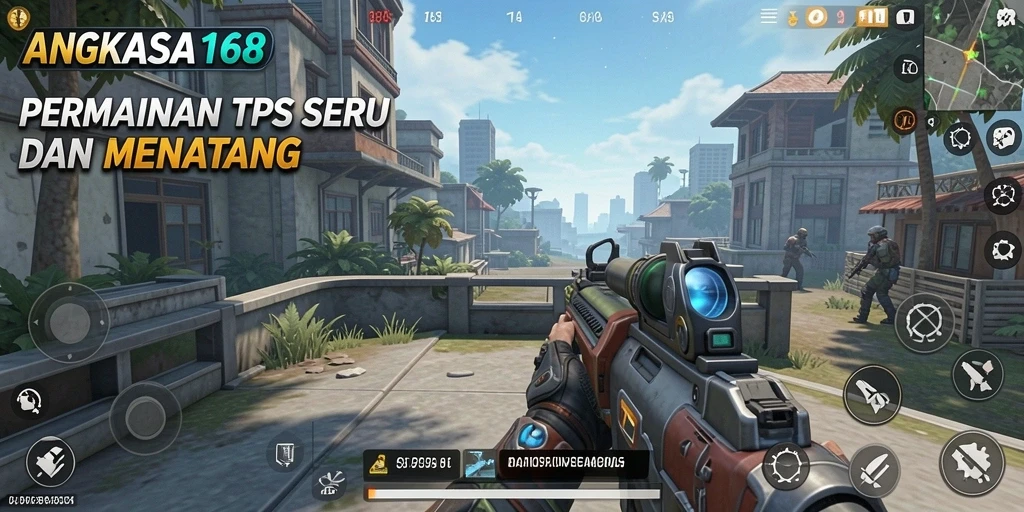 Gameplay seru dan grafis menawan dari ANGKASA168.