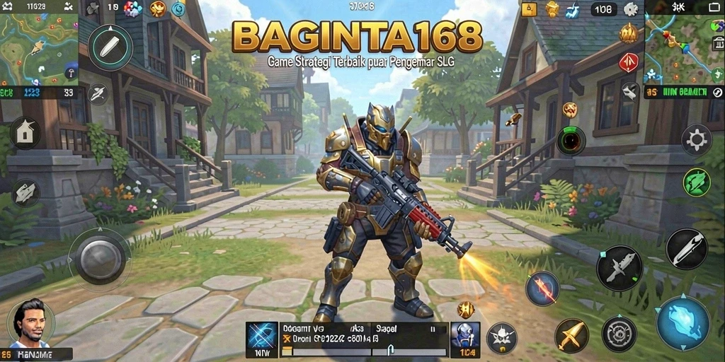 Tampilan gameplay <strong>BAGINTA168</strong> yang seru dan interaktif.