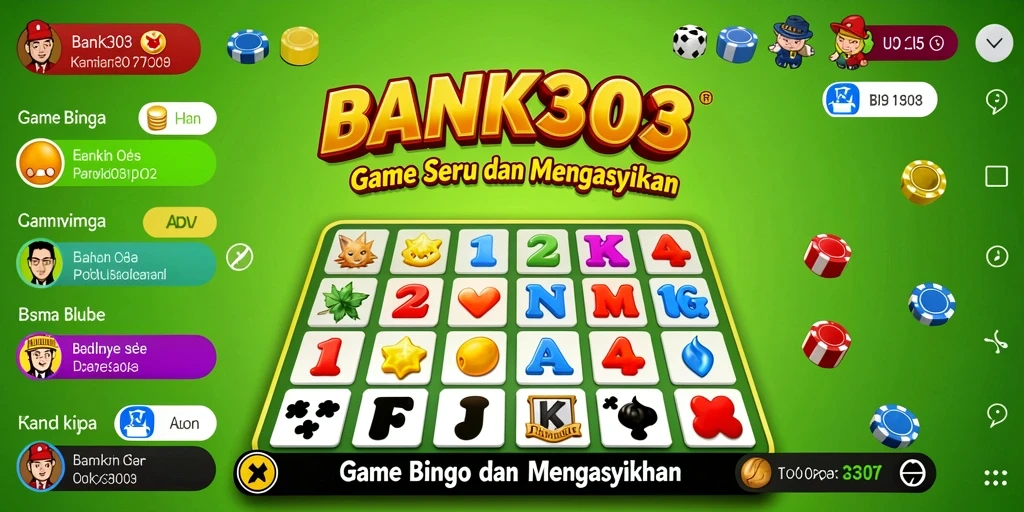 Tampilan menarik dari gameplay Bingo yang seru.