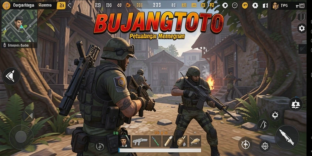 Tampilan menegangkan dari gameplay <strong>BUJANGTOTO</strong> yang penuh aksi.