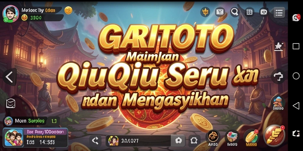 Tampilan gameplay GARITOTO yang seru dan menarik.