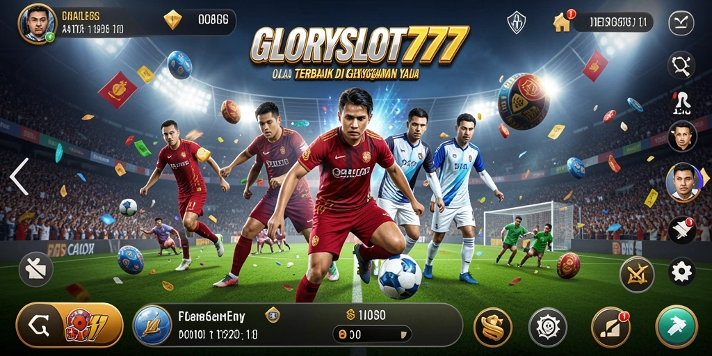 Tampilan aksi seru dari gameplay GLORYSLOT777 dalam olahraga yang menantang.