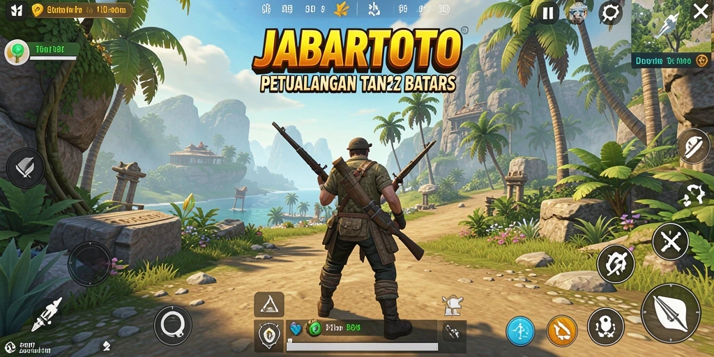 Tampilan gameplay JABARTOTO yang menakjubkan di dunia terbuka.