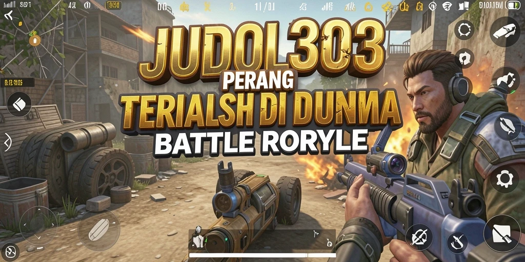 Tangkapan layar dari pertempuran seru dalam JUDOL303.