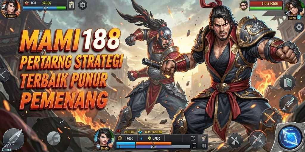 Tangkapan layar utama MAMI188 menampilkan aksi gameplay strategi yang mendebarkan.