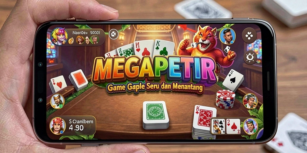Tampilan gameplay seru dari MEGAPETIR dalam satu layar.