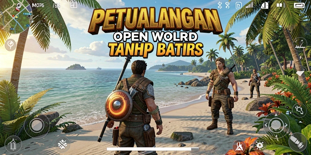 Screenshot MPO76 menampilkan dunia luas dan gameplay yang menarik.