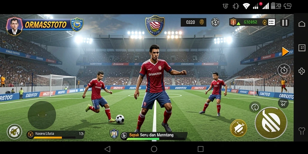 Tampilan menarik dari gameplay ORMASSTOTO yang mendebarkan.