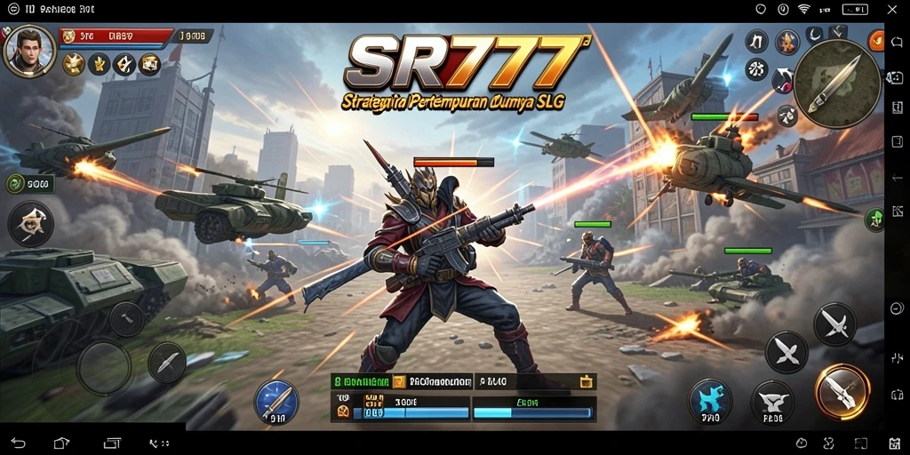 Screenshot gameplay SR777 menampilkan aksi strategis yang seru.