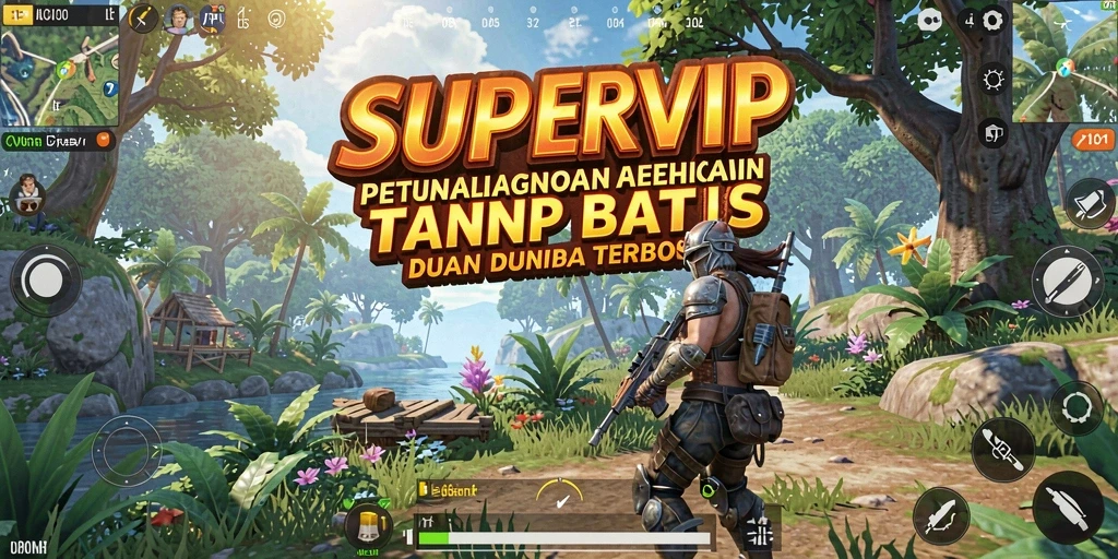 Tampilan gameplay Open World yang kaya dan menarik.