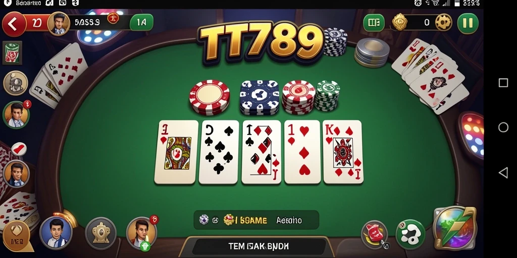 Tampilan utama gameplay Domino di TT789 yang seru.