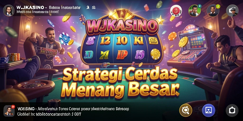 Tampilan gameplay menarik dari WJKASINO yang penuh strategi.