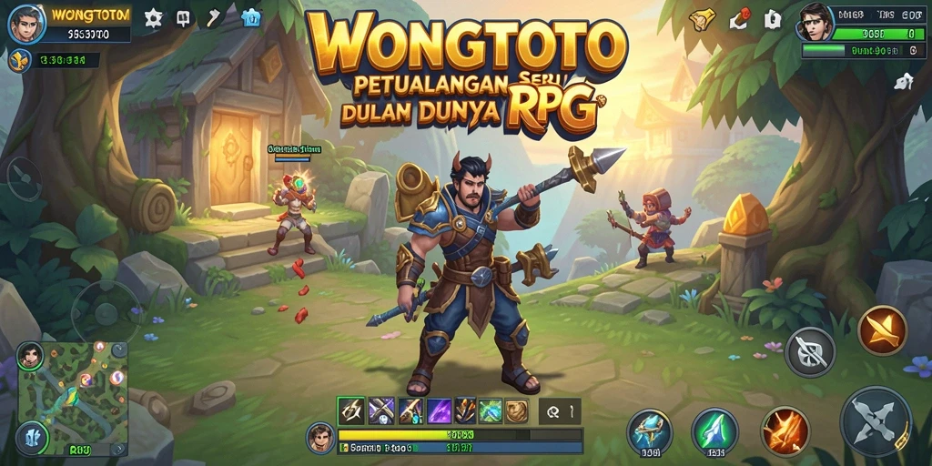 Gameplay RPG mendebarkan di WONGTOTO dengan pertarungan seru.